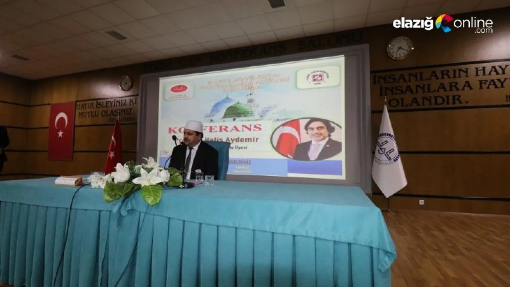 Elazığ'da 'Nebevi Davet' konulu konferans gerçekleştirildi