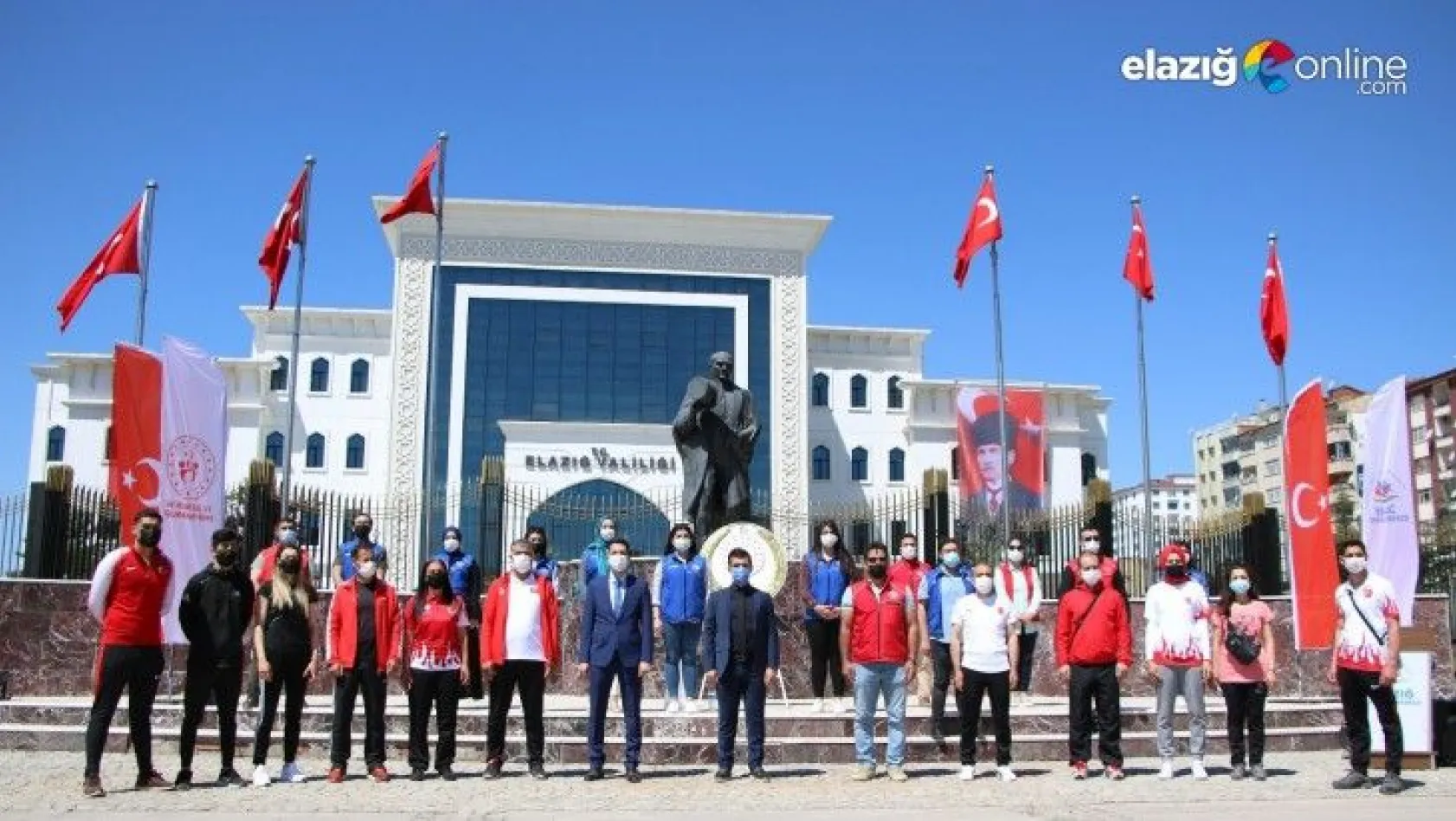 Elazığ'da 19 Mayıs Atatürk'ü Anma, Gençlik ve Spor Bayramı