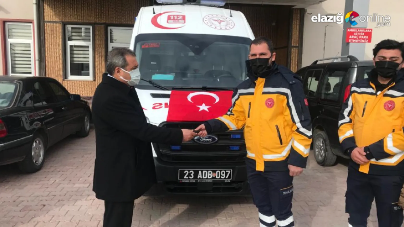 Elazığ'da ambulans sayısı 64'e yükseldi