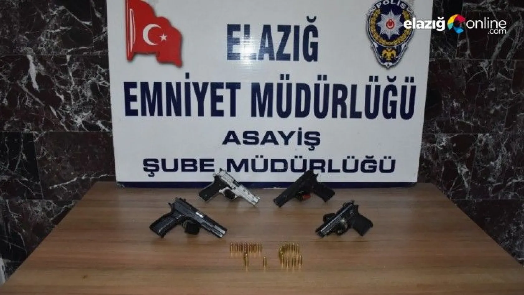 Elazığ'da bir haftada aranan 96 şahıs yakalandı, 17'si tutuklandı