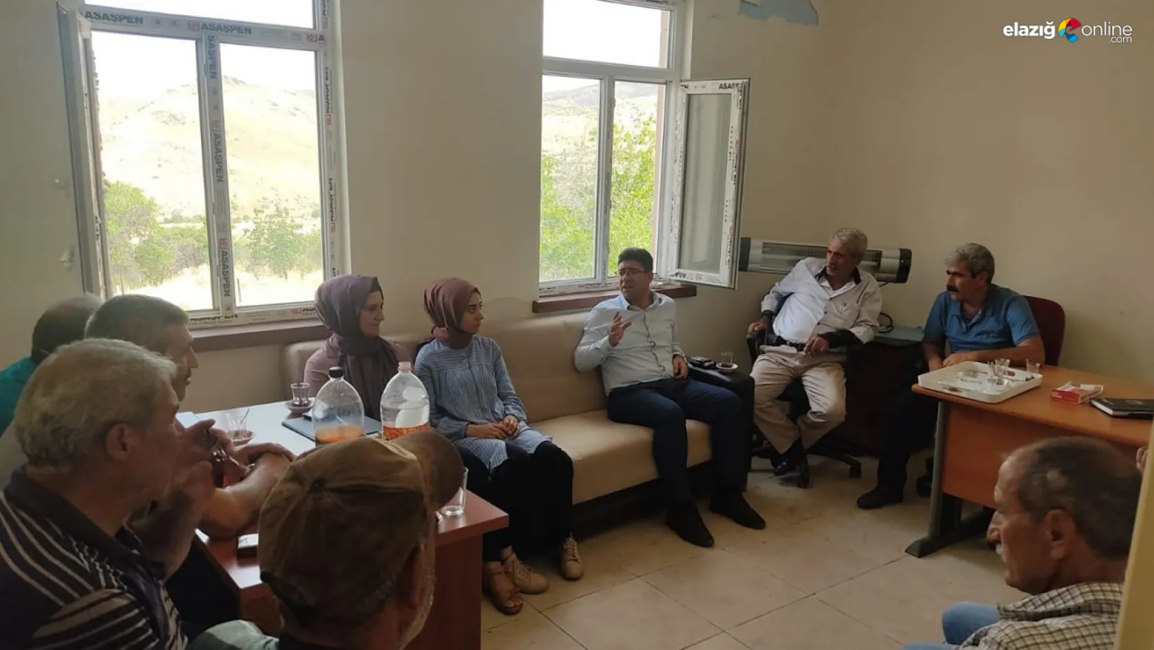 Elazığ'da çiftçilere yönelik bilgilendirme  toplantısı