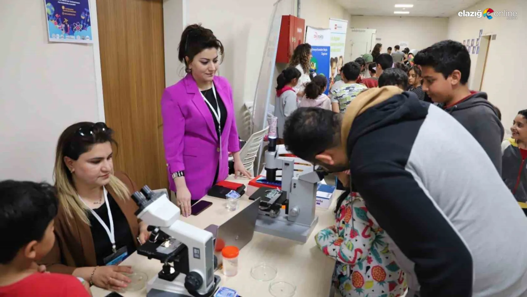 Fırat Üniversitesinden, depremzede çocuklara bilim şenliği