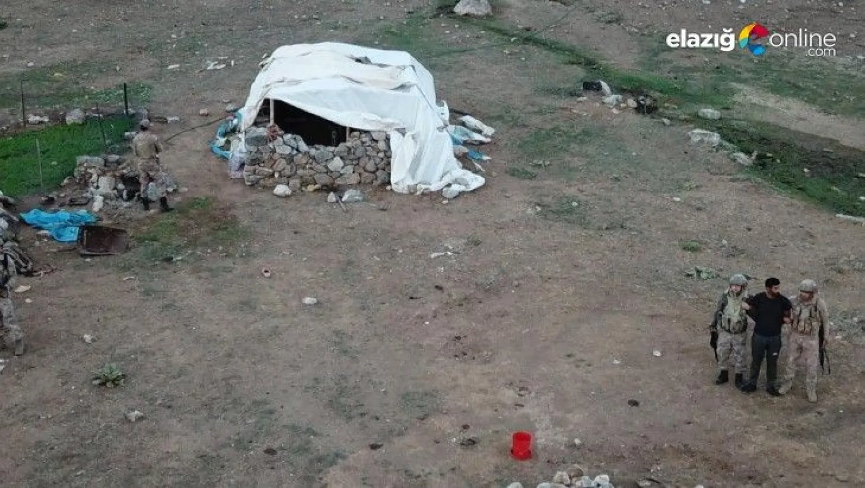 Elazığ'da firari hükümlü saklandığı yayladaki çadırda yakalandı