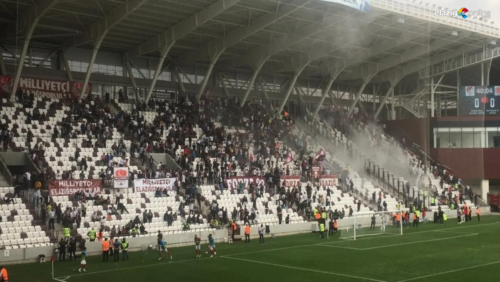 Futbol terörü Elazığ'da hortladı