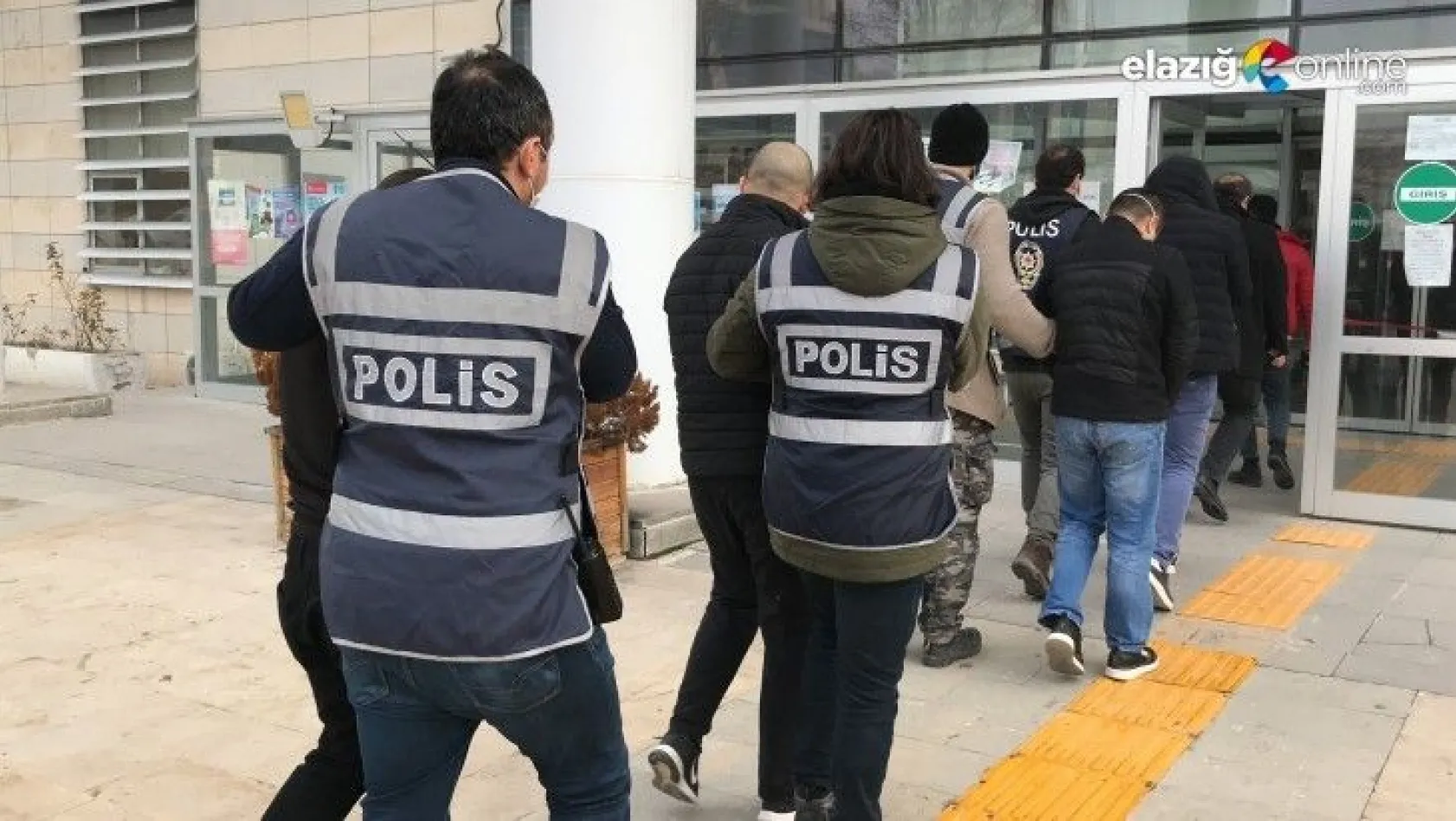 Elazığ'da hırsızlık şüphelisi 4 şahıs tutuklandı