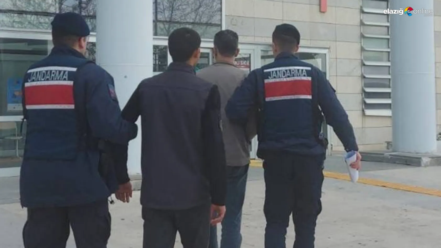 Elazığ'da kesinleşmiş hapis cezası bulunan 2 zanlı yakalandı