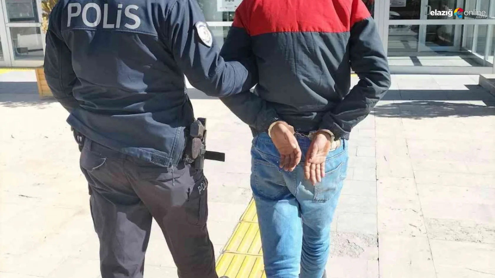 Elazığ'da su saati ve muslukları çalan şüpheli tutuklandı