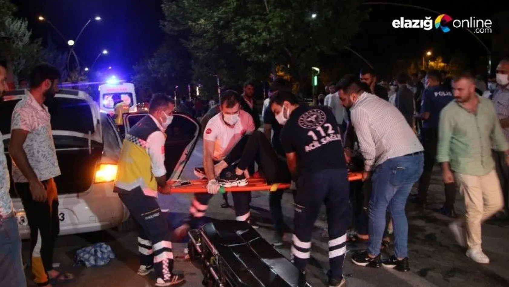 Meydana gelen trafik kazasında 1'i ağır 2 kişi yaralandı