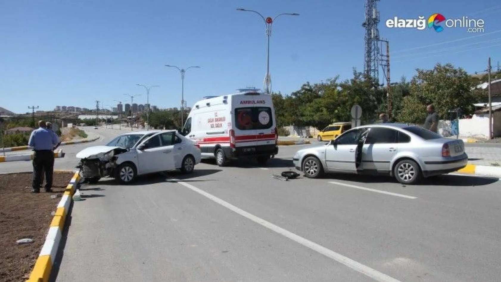 Zafran'da trafik kazası: 2 yaralı