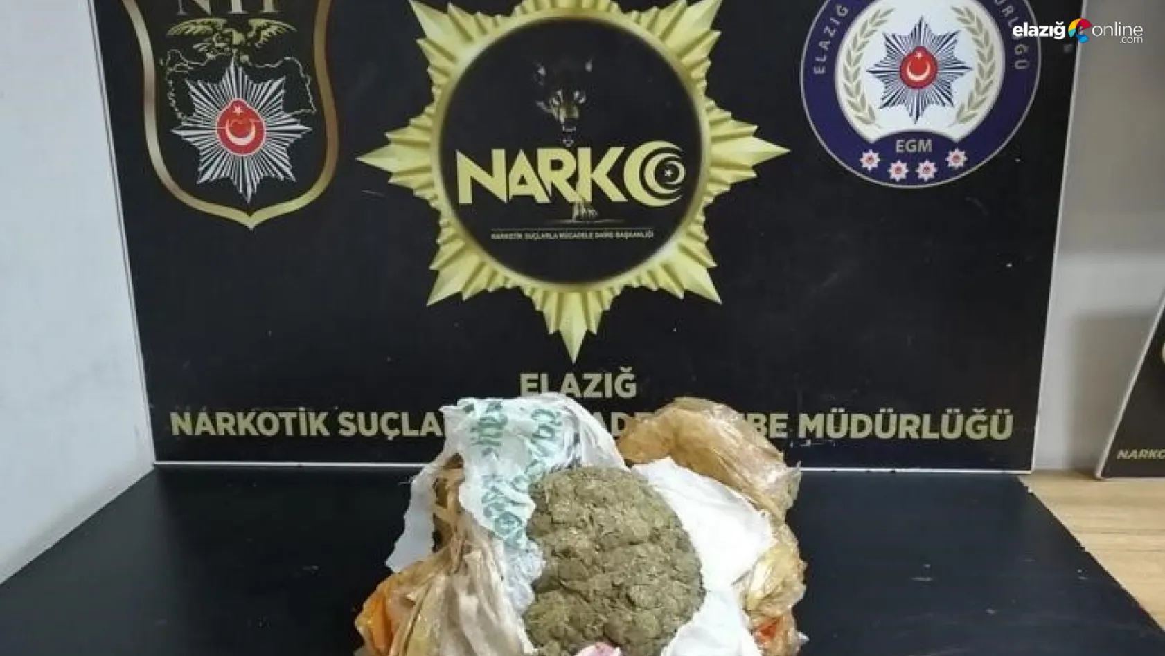 Elazığ Narko'dan skunk operasyonu!