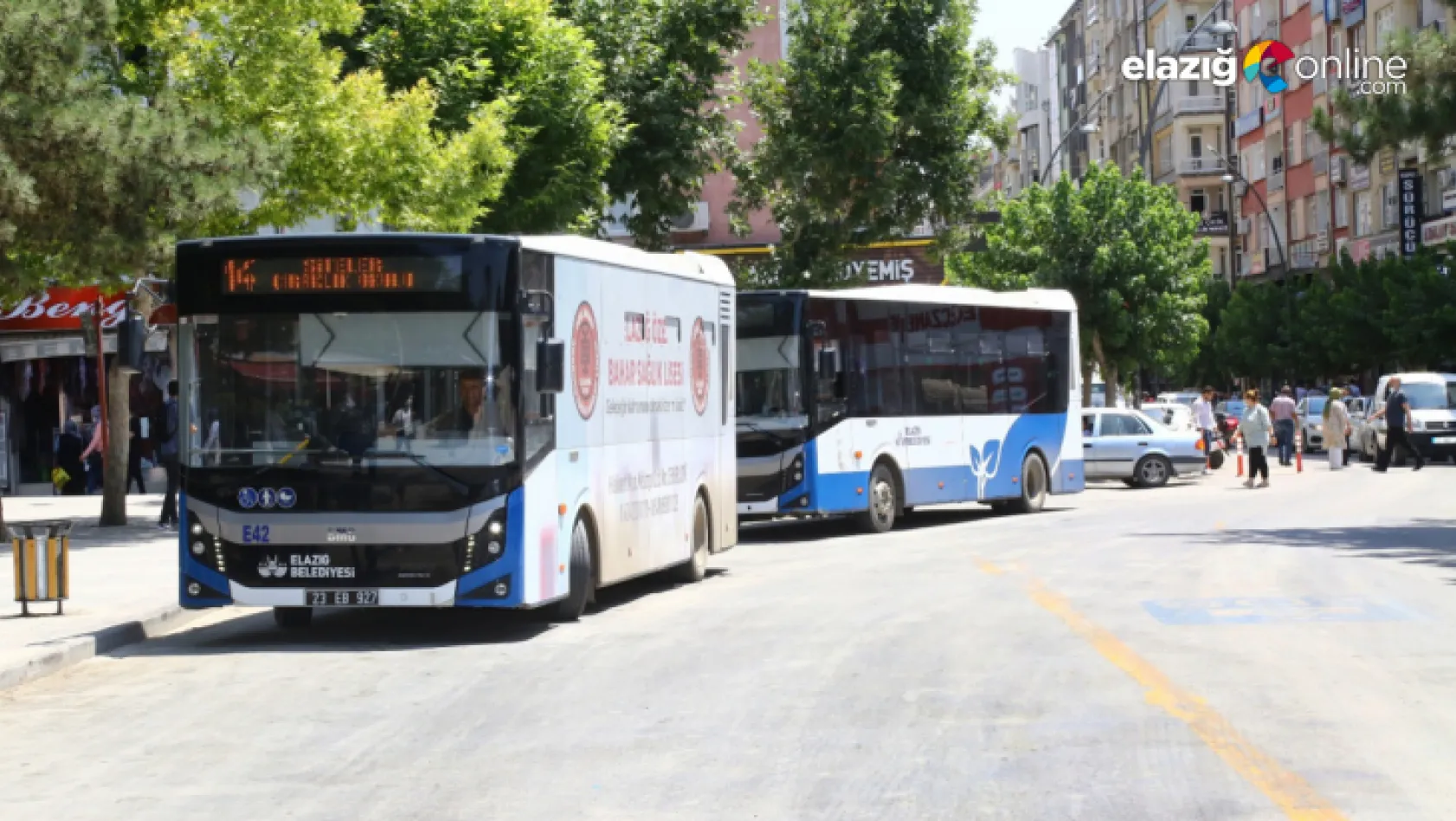 Elazığ'daki belediye otobüs ücretlerine zam!