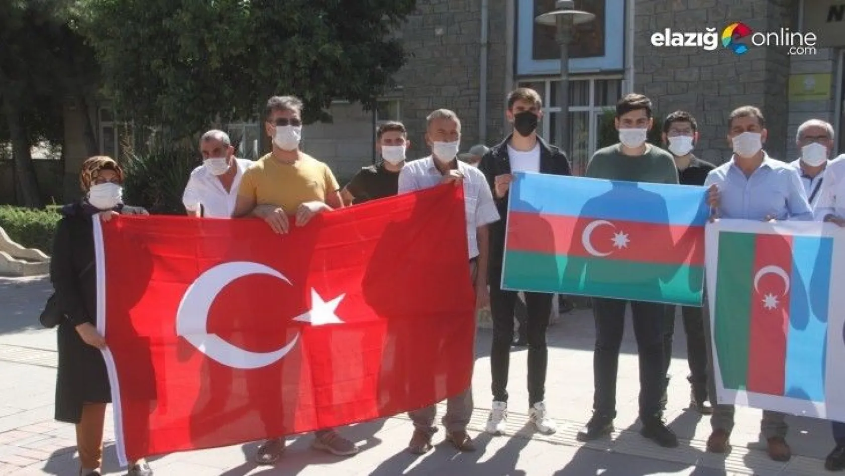 Elazığ'dan Azerbaycan'a destek