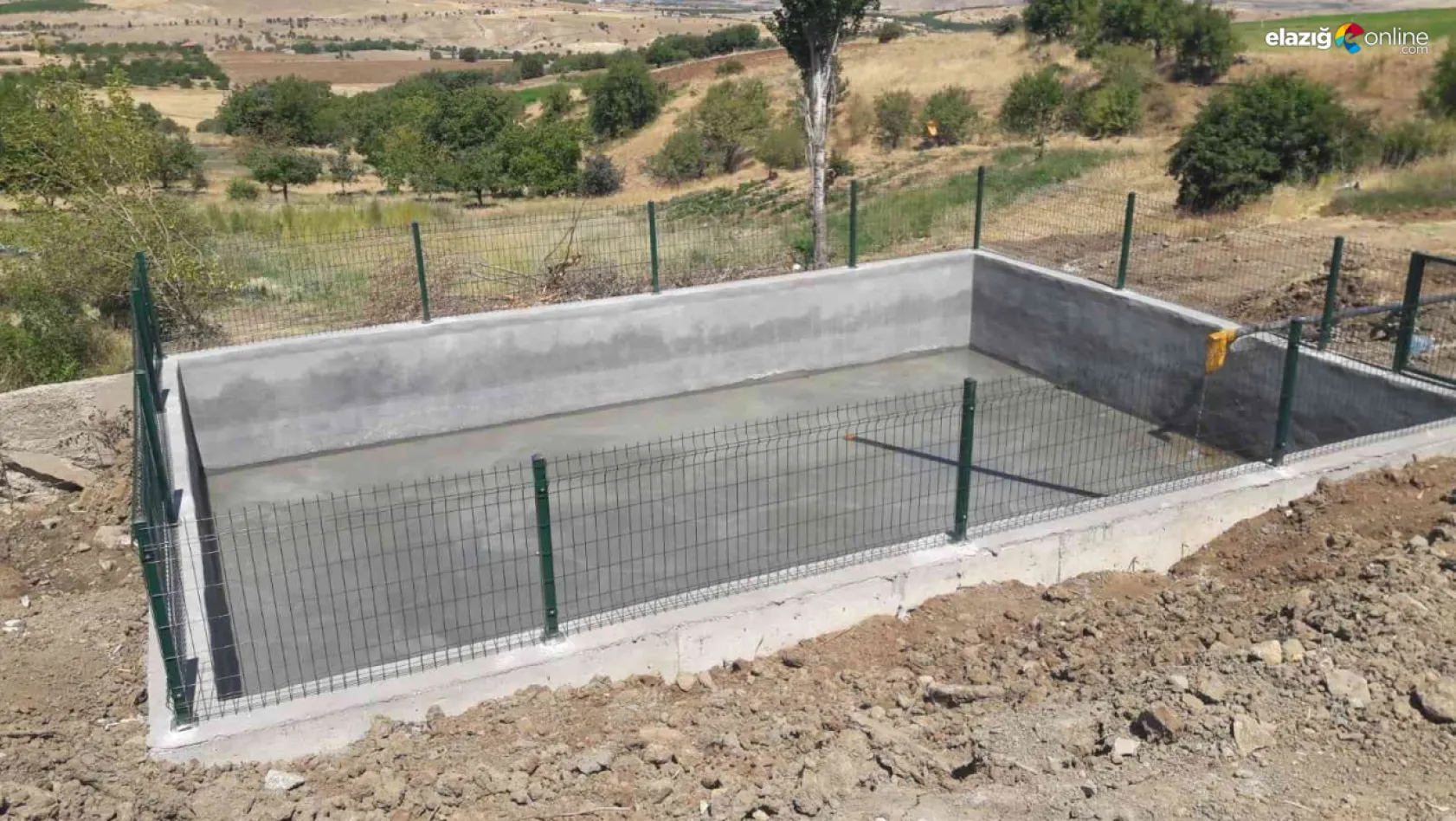 Elazığ'ın 2 köyünde sulama projeleri tamamlandı