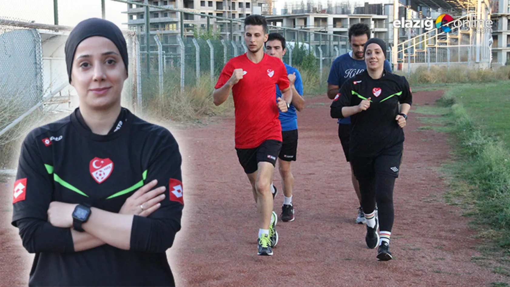 Elazığ'ın tek kadın hakemi maçlara hazırlanıyor