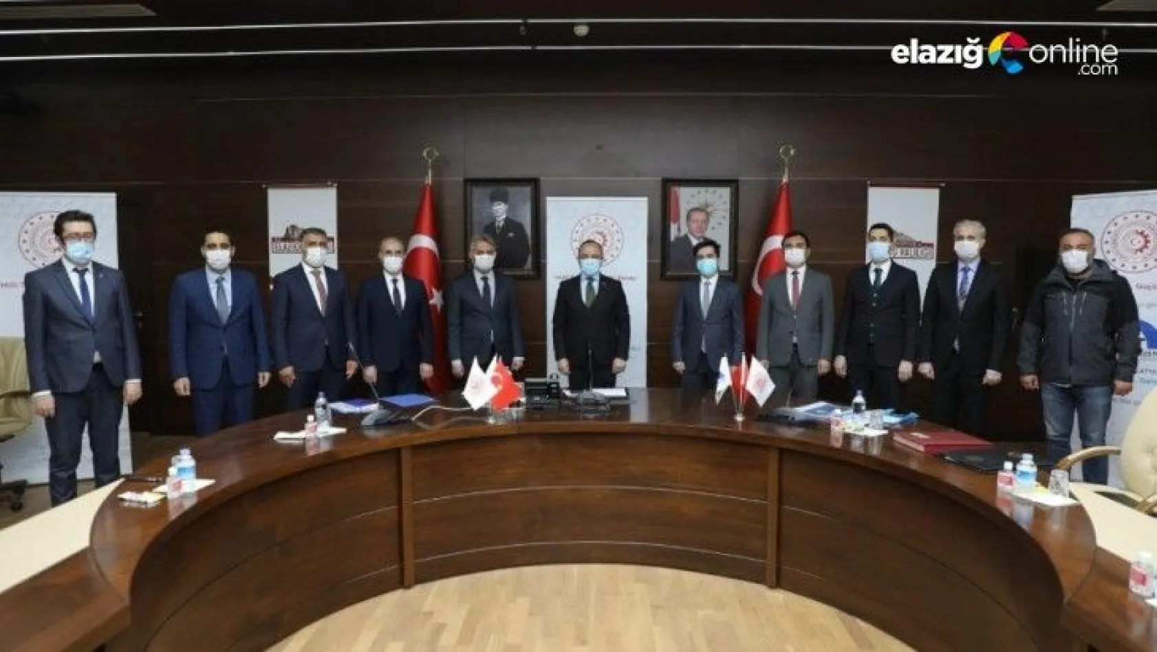 Elazığ'ın turizm potansiyeline destek, 3 projenin imzaları atıldı