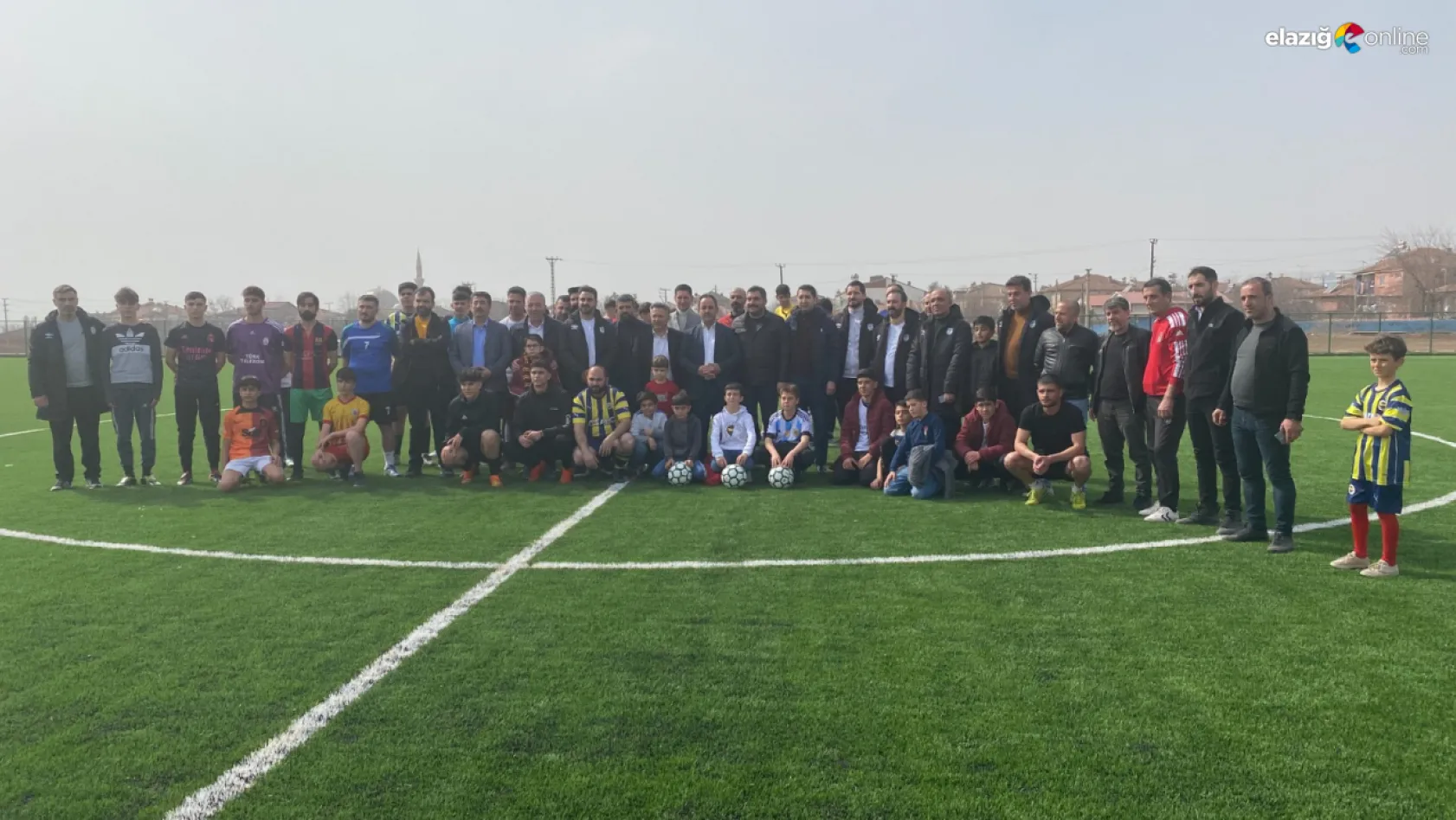 Elazığ'ın yeni takımlarından Yazıkonakgücü futbol takımı için seçmeler başladı