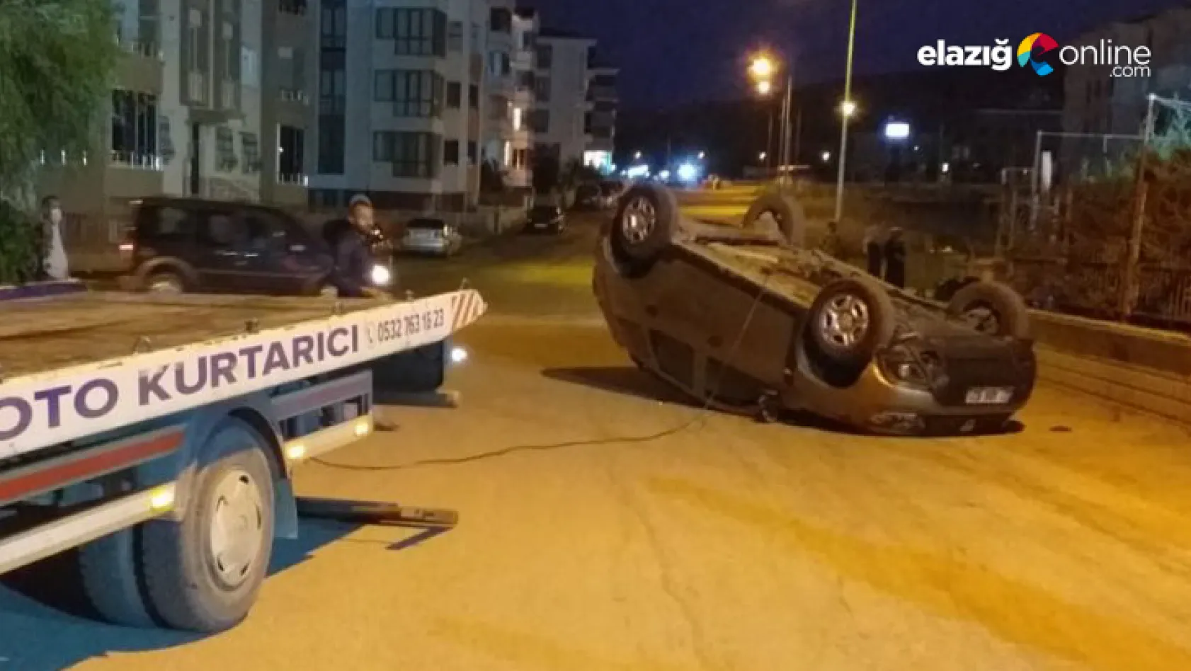 Elazığ-Malatya Yolunda Trafik Kazası: 2 Yaralı