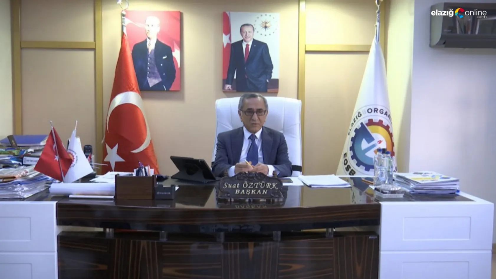 Elazığ OSB'de çalışmalar devam devam ediyor! Başkan Öztürk'ten 5. etap ve tekstil kent açıklaması