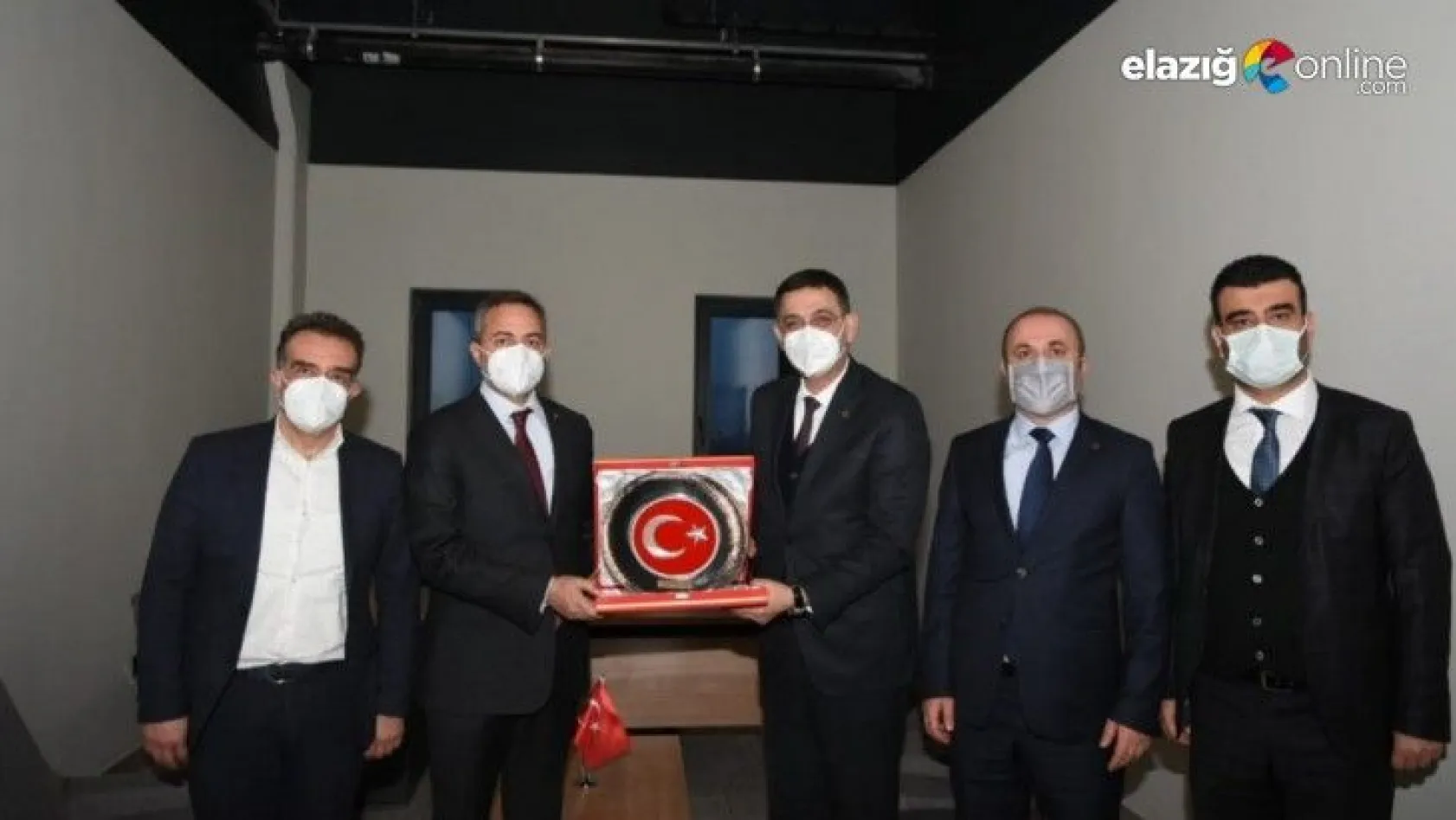 Elazığ TSO Başkanı Arslan Gaziantep TSO Başkanlarıyla Bir Araya Geldi!