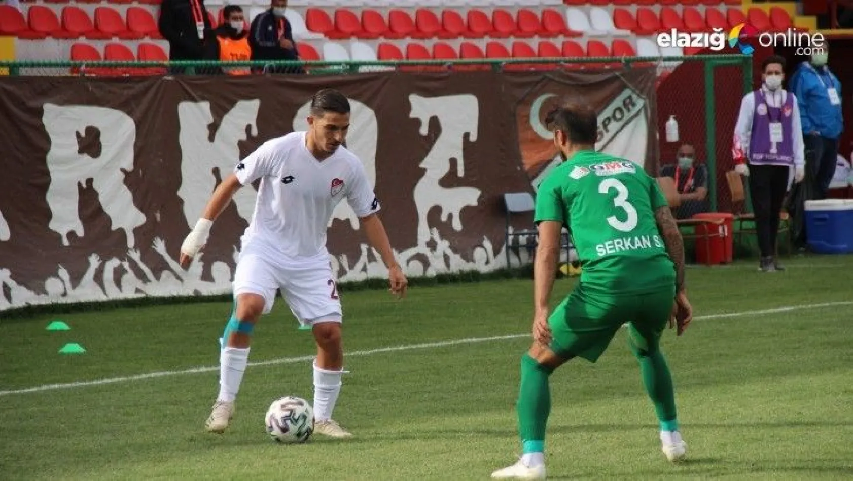 Elazığspor, sahasında karşılaştığı Kırklarelispor'a mağlup oldu