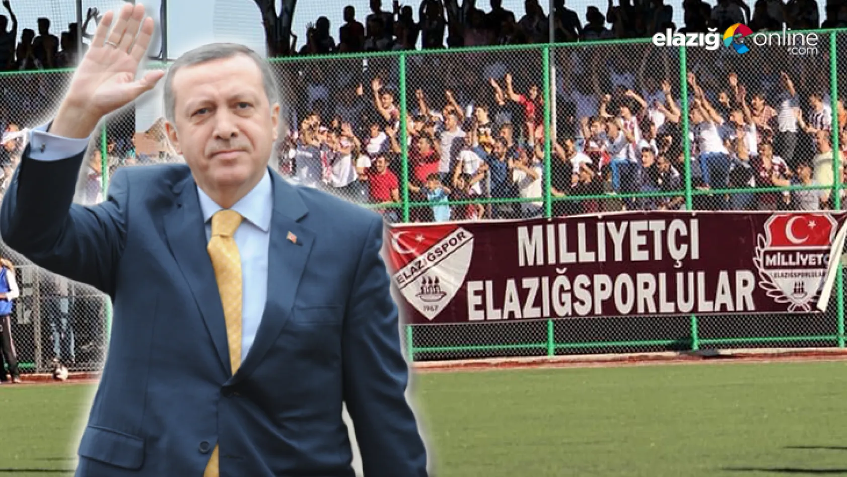 Elazığsporlu taraftarlar Cumhurbaşkanı Recep Tayyip Erdoğan'ı bekliyor!