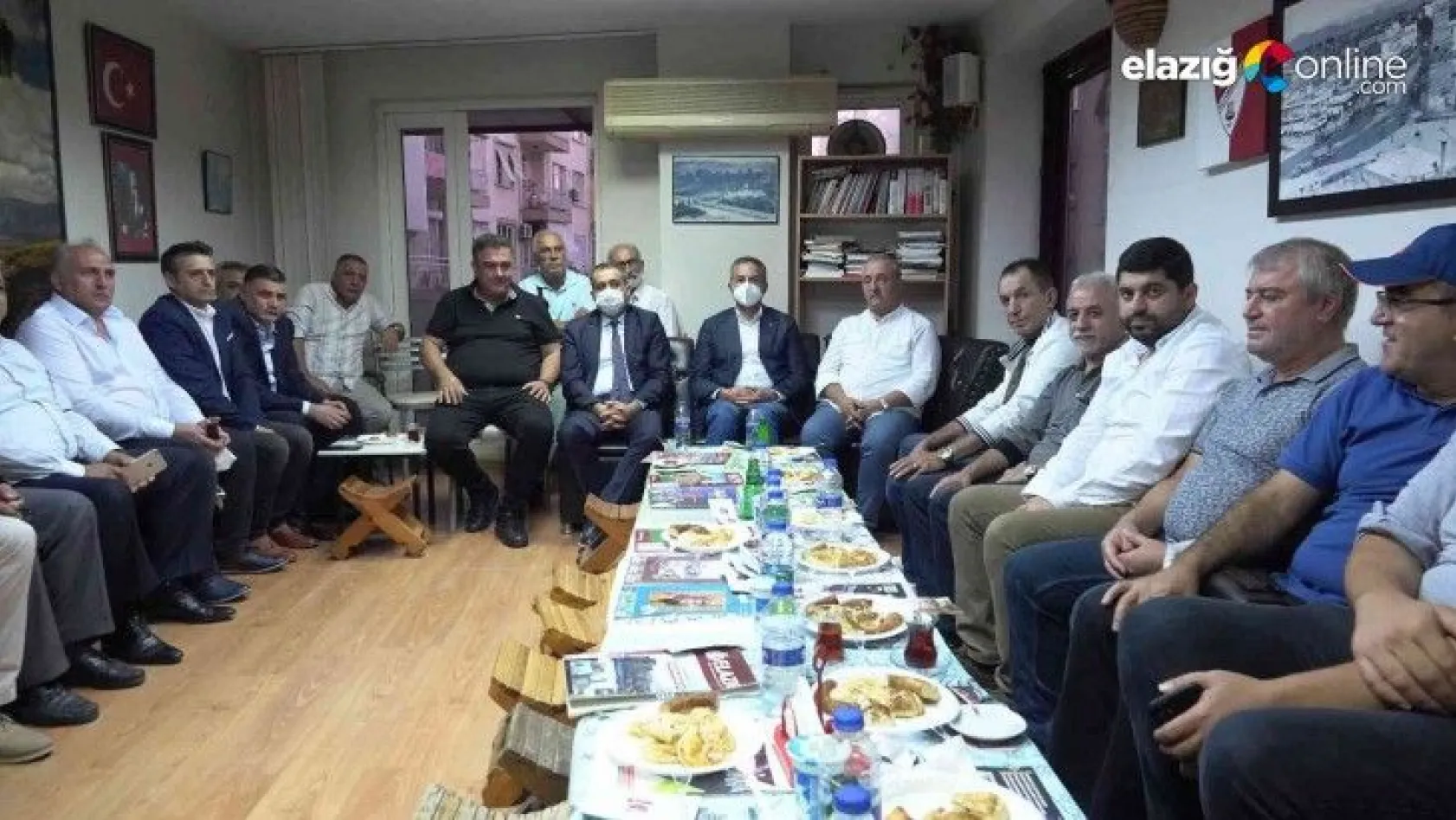 ETSO Başkanı Asilhan Arslan, Antalya'da Elazığlı vatandaşlarla bir araya geldi