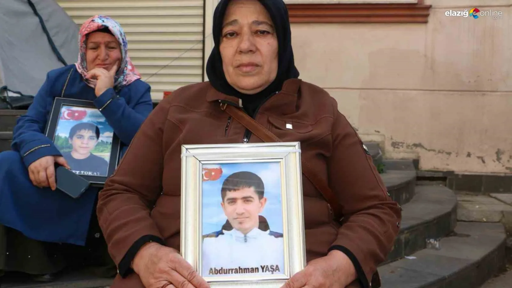 Evlat Nöbetindeki anneden PKK'ya serzeniş