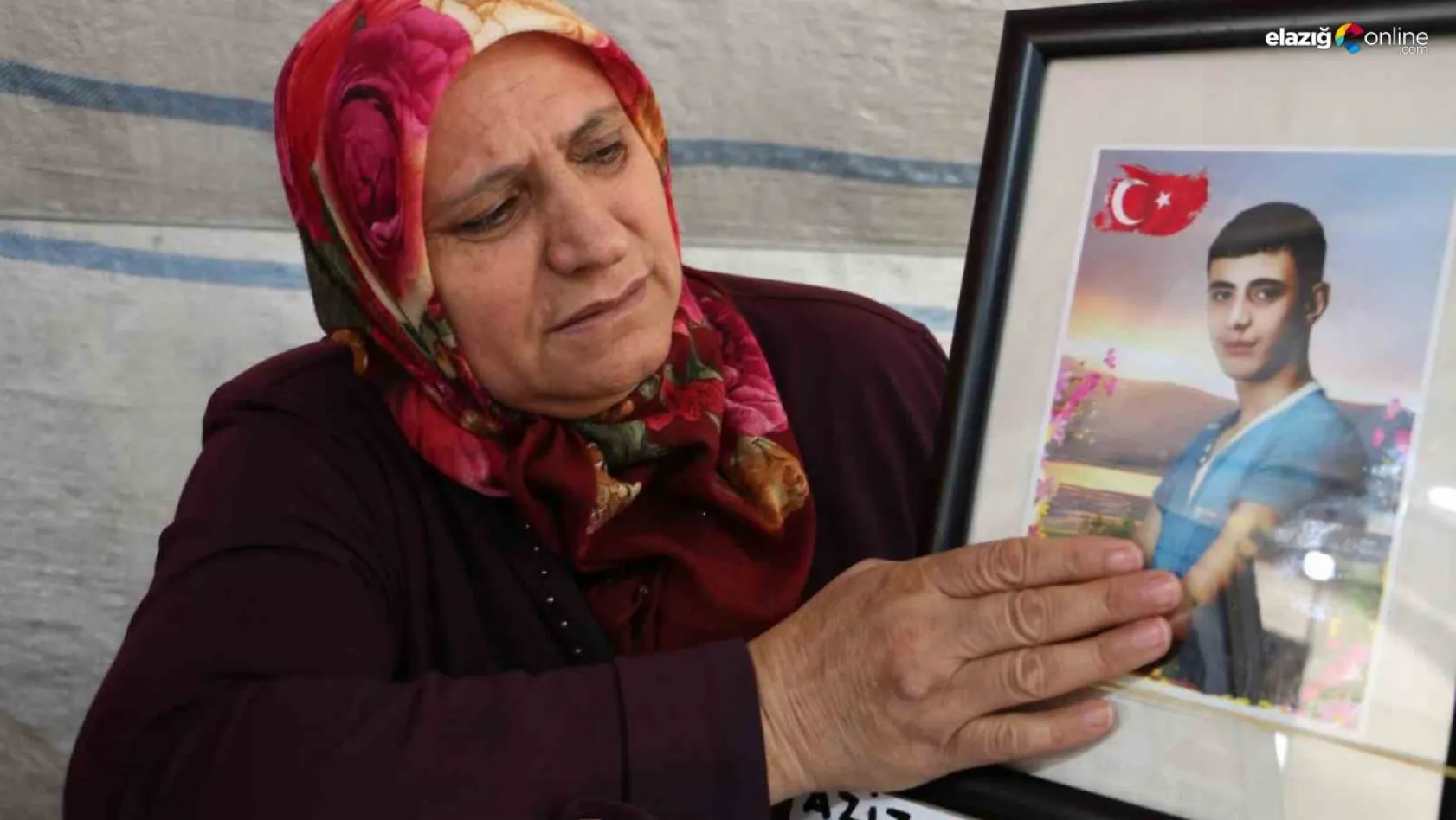 Evlat nöbetindeki Güzide Demir: 'Ben oğlumu HDP'den istiyorum'