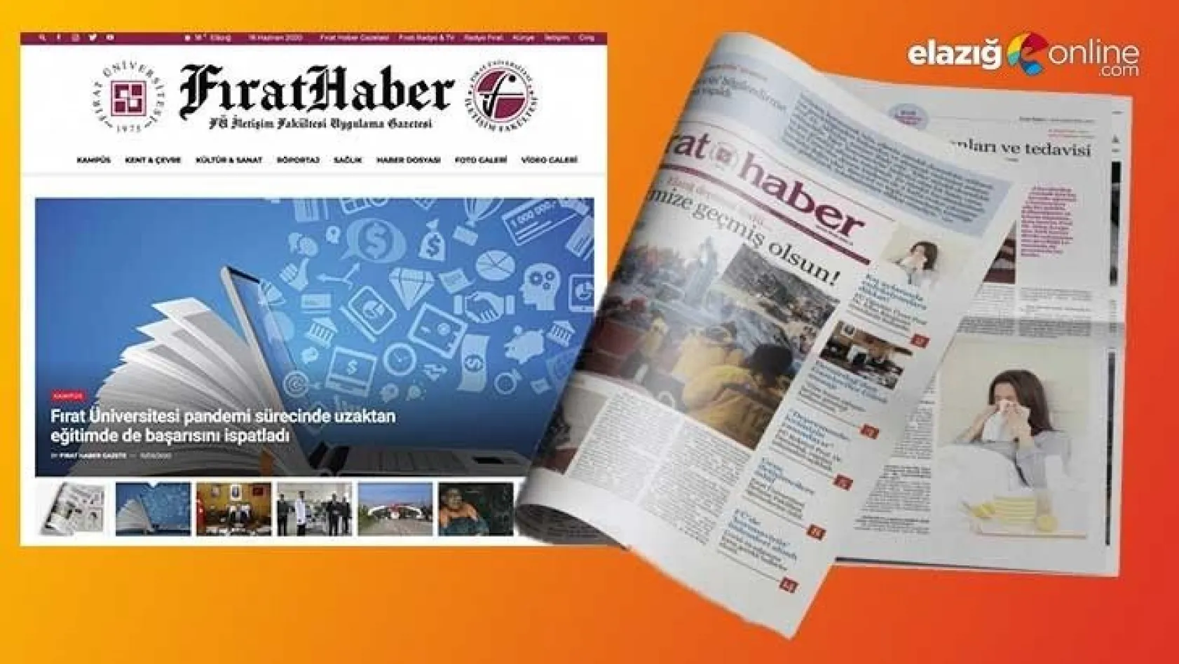 Fırat Üniversitesi 'Fırat Haber' Gazetesi Dijital Yayın Hayatına Başladı