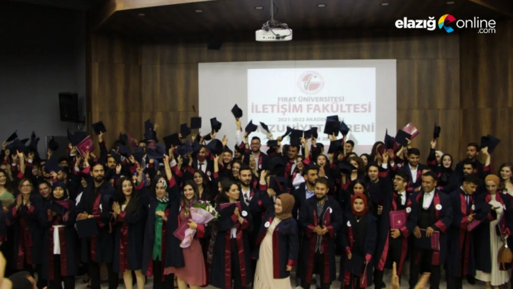 Fırat Üniversitesi İletişim Fakültesi mezuniyet töreni gerçekleştirildi
