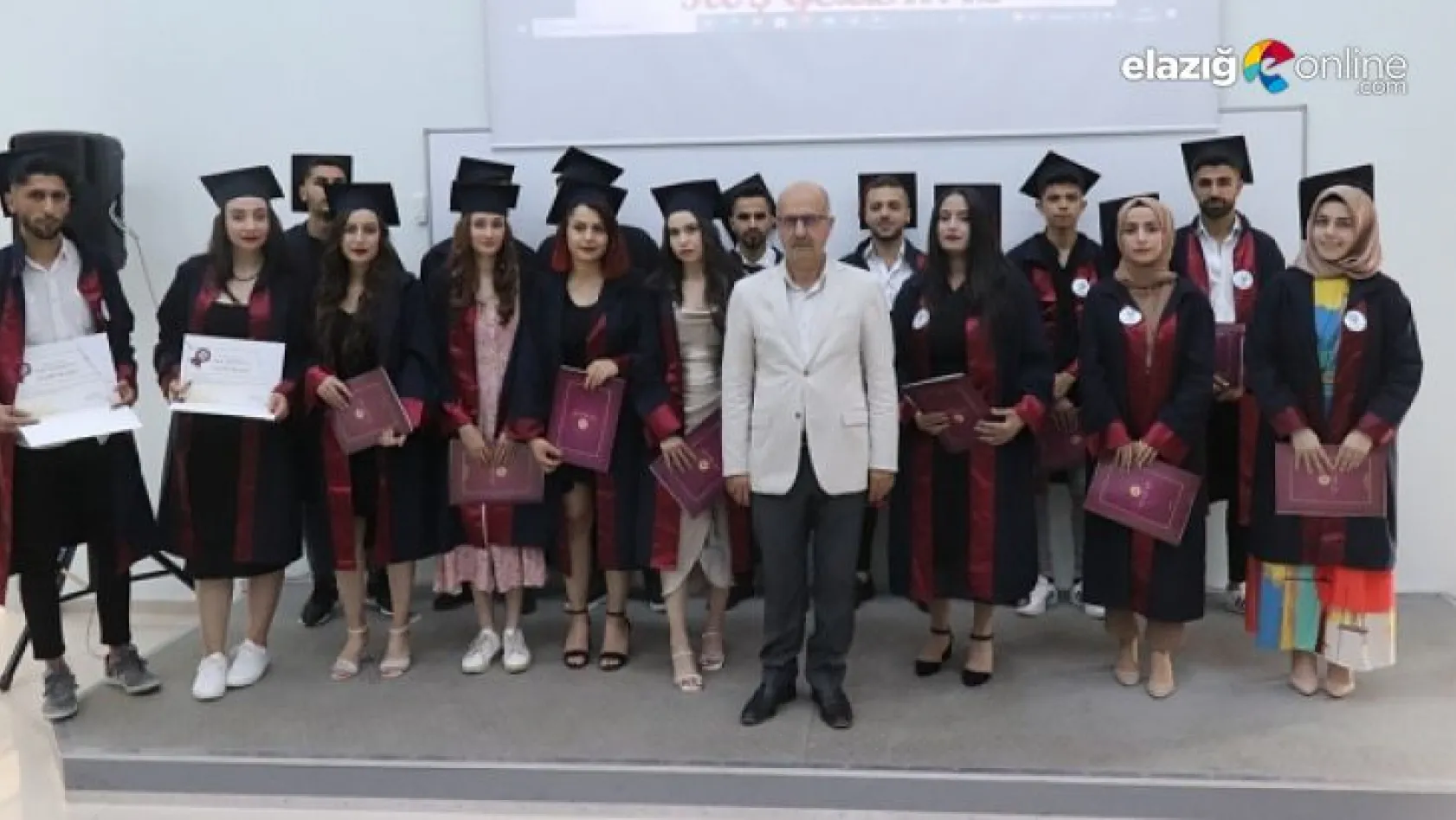 Fırat Üniversitesi Kovancılar MYO'da Mezuniyet Töreni Yapıldı