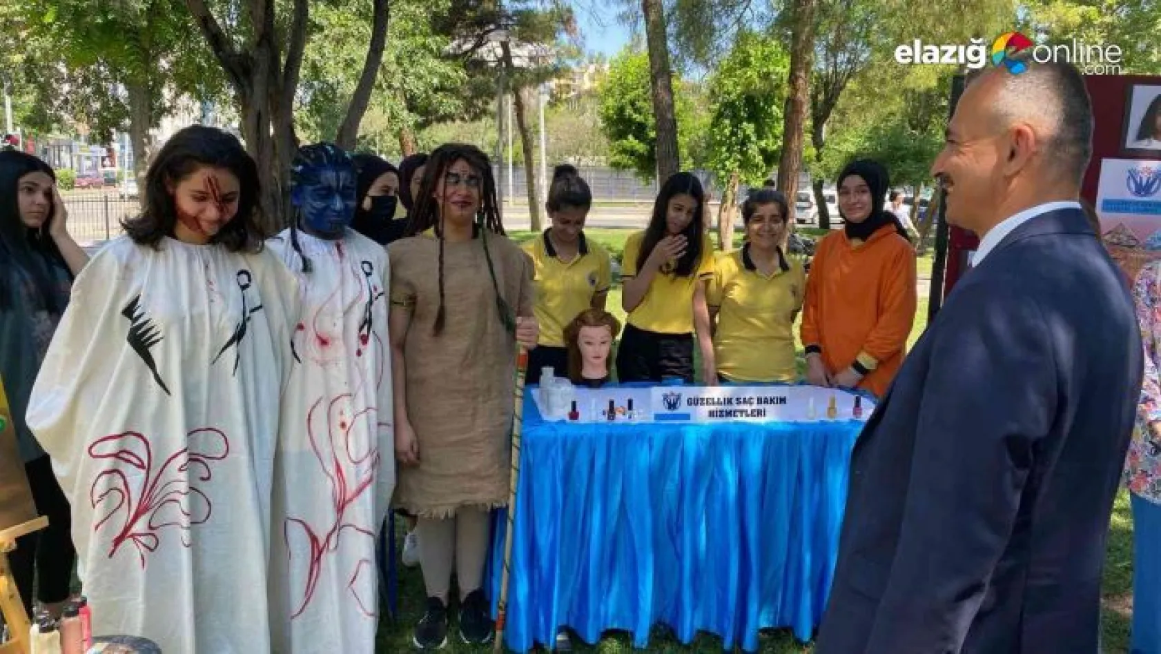 Geleceğin meslek öğrencileri Diyarbakır'da fuar düzenledi