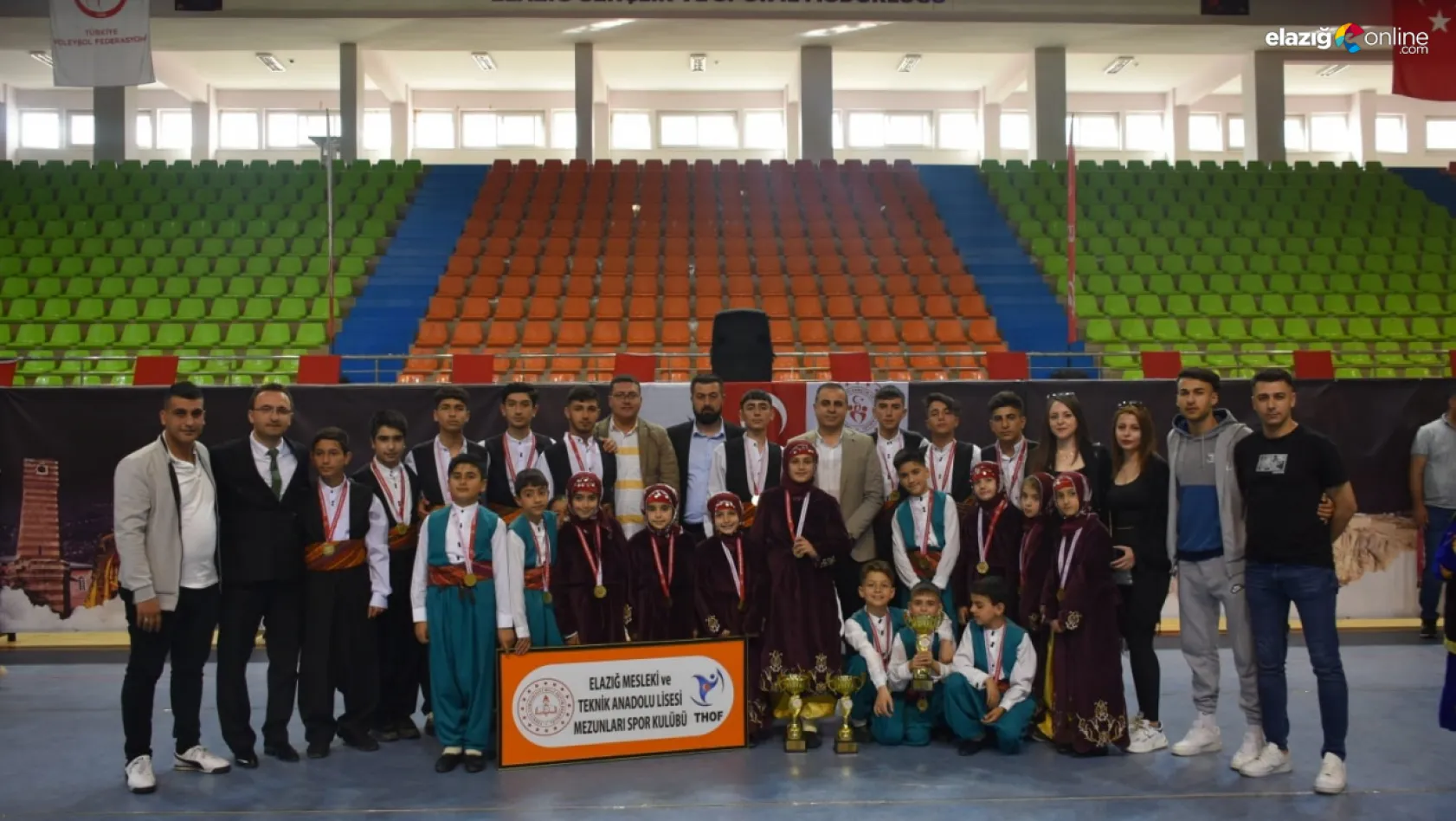 Elazığ'da Halk Oyunları İl Şampiyonası heyecanı