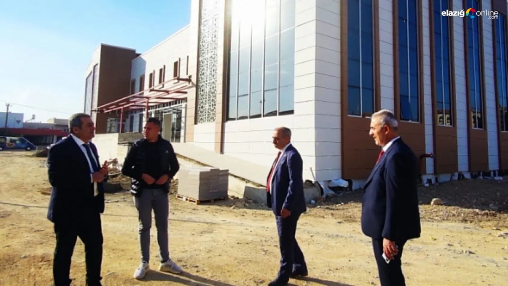 İl Müdürü Polat'tan yapımı devam eden sağlık tesis alanlarına ziyaret