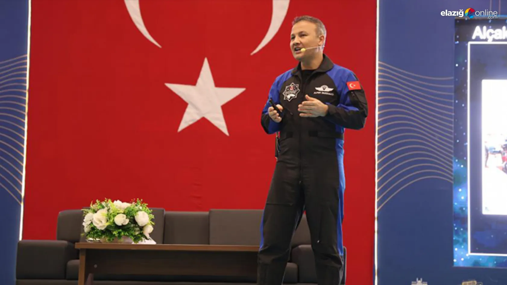 İlk Türk astronot Alper Gezeravcı Elazığ'da!