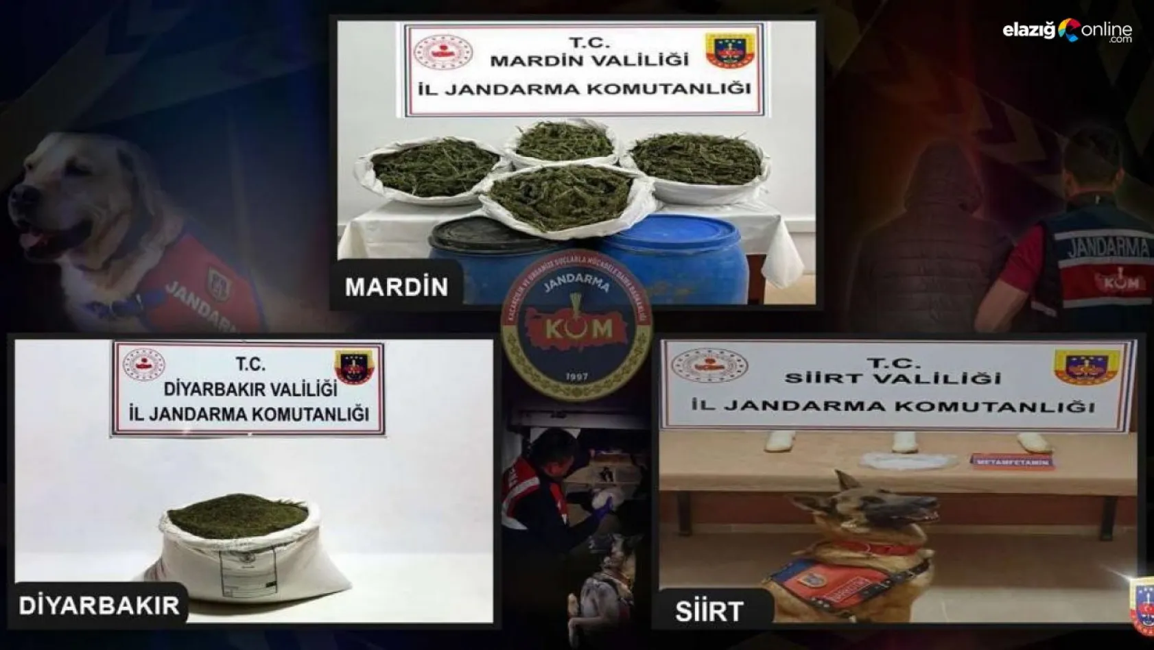 Jandarma uyuşturucu satıcılarına göz açtırmıyor: 4 şüpheli yakalandı