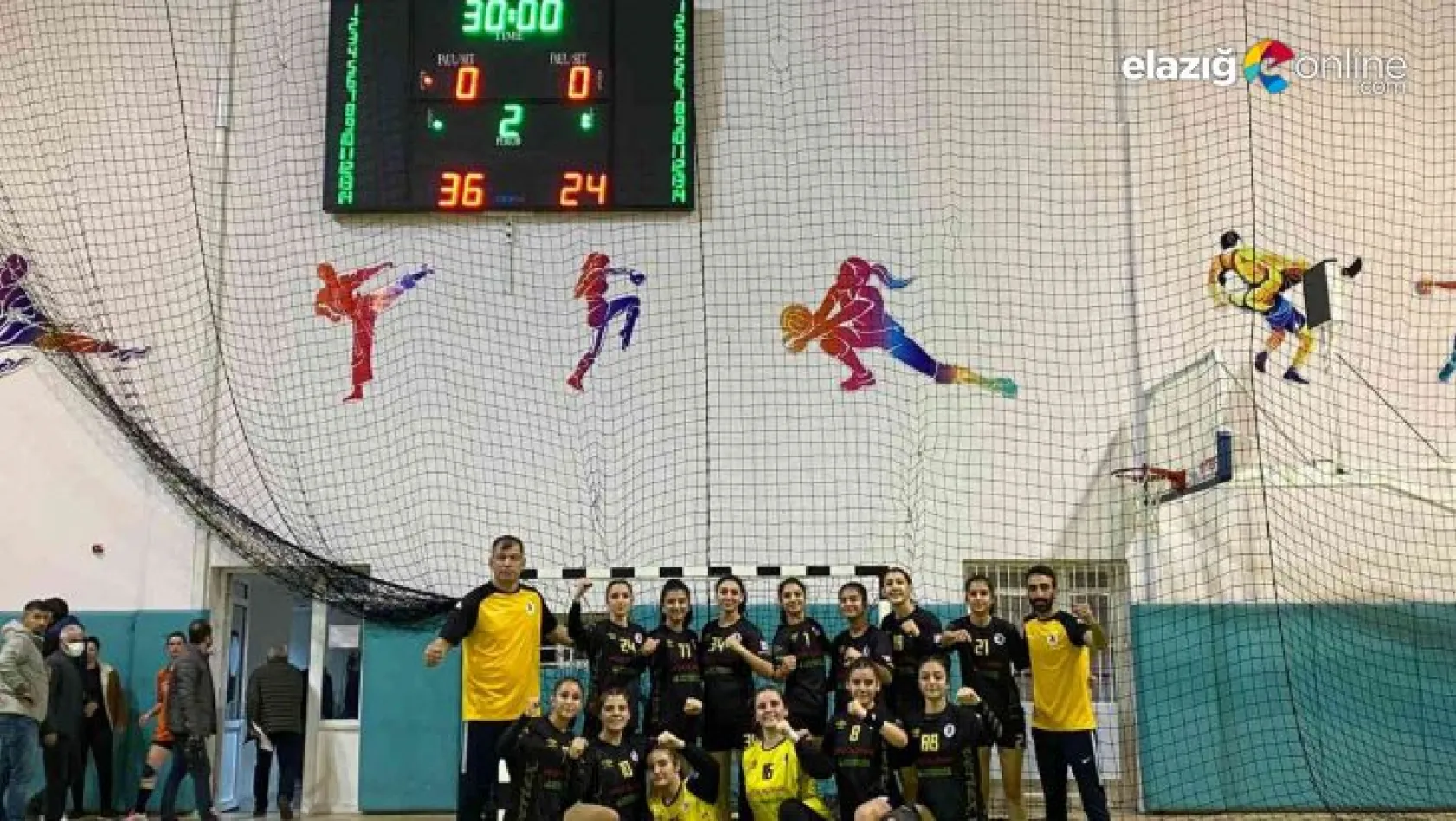 Elazığ SYSK, Rize ekibi Olimpik Pazar'ı 36-24 yendi