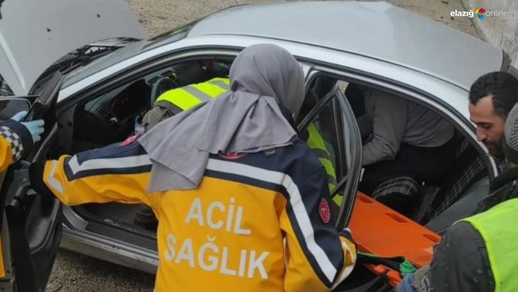 Malatya-Kayseri karayolunda kaza! 1 yaralı