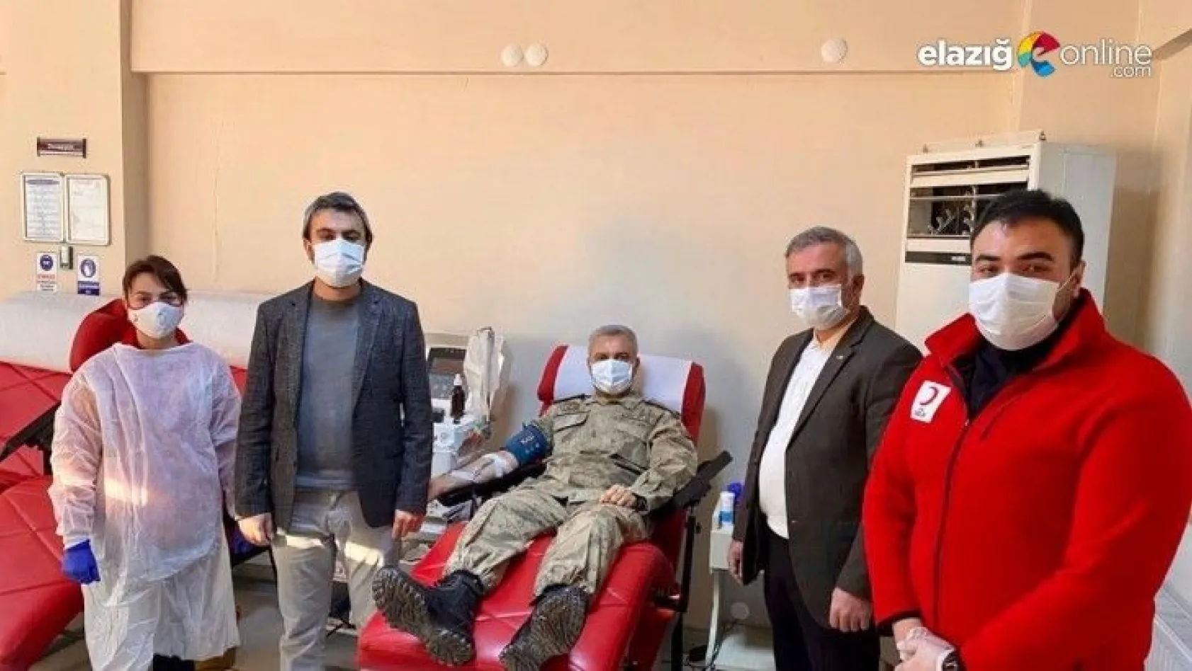 Koronavirüsü yenen Jandarma personelleri bağışçı oldu