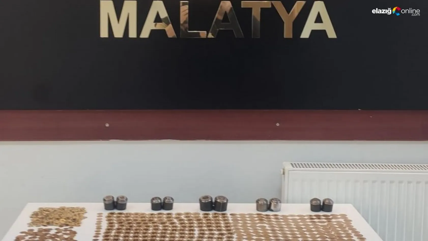Malatya'da sahte altın operasyonu: 3 tutuklama