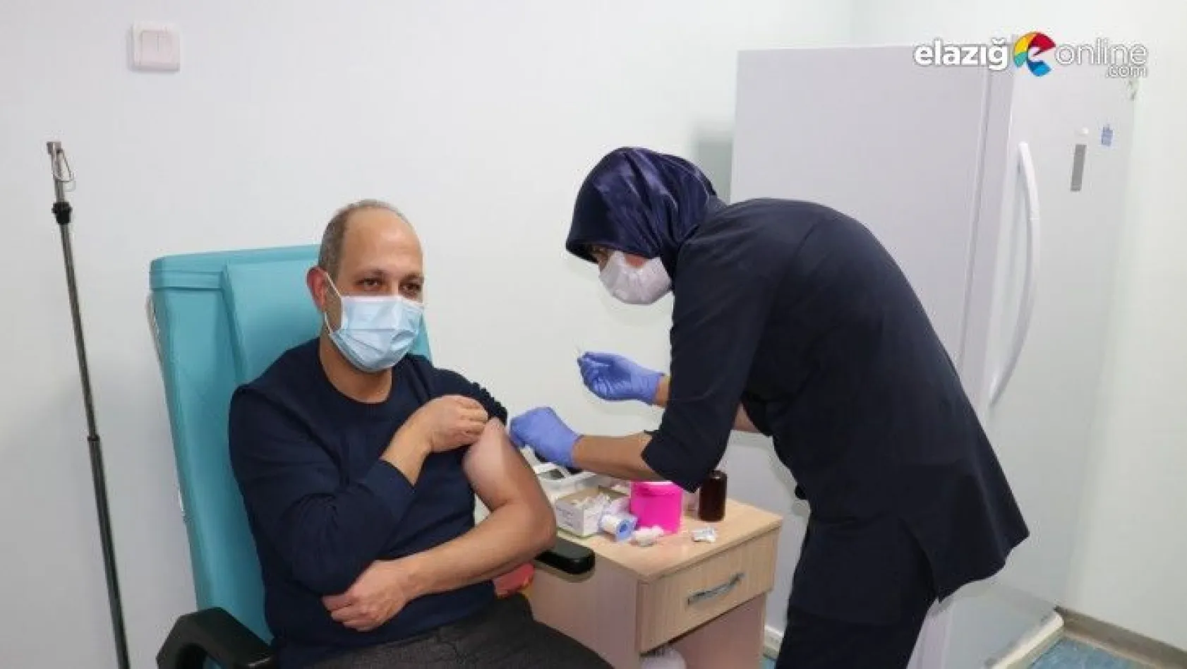 Malatya'da vurulan Çin aşısında yan etki görülmedi