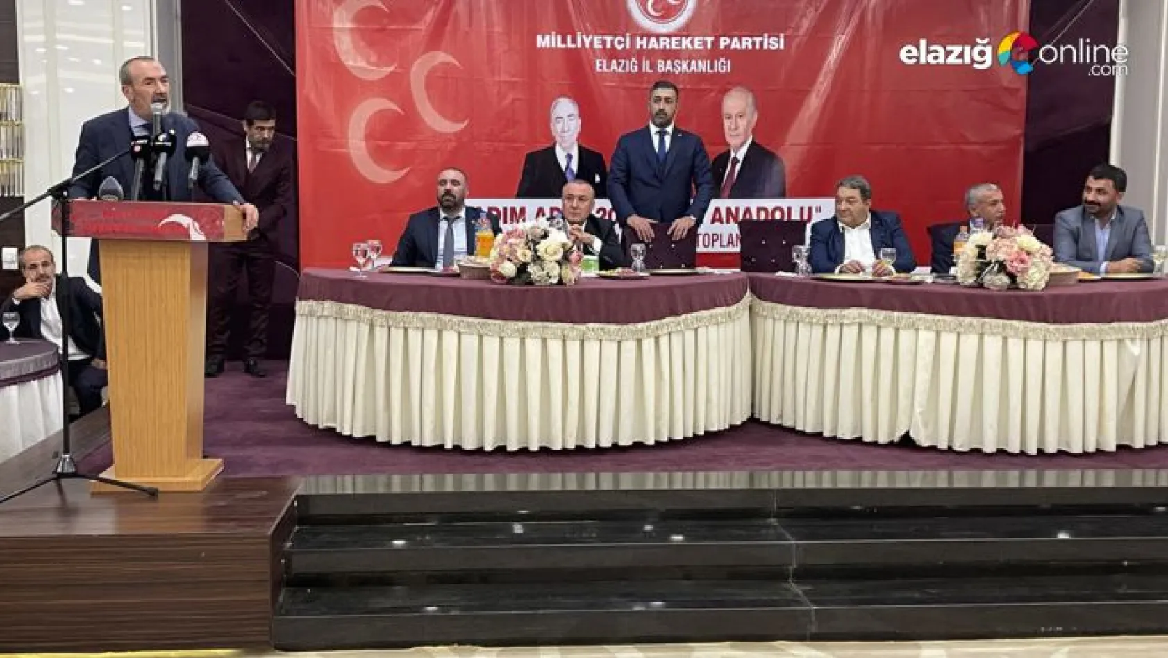 MHP Genel Başkan Yardımcısı Yıldırım Elazığ'da istişare toplantısına katıldı