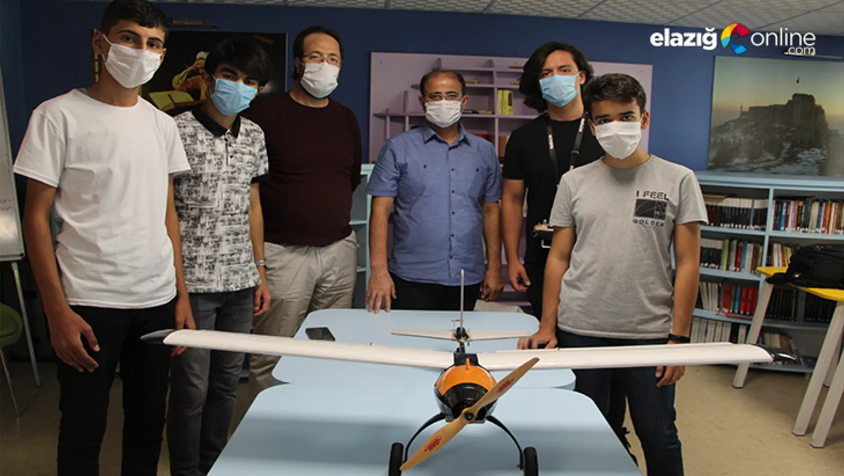 Öğrenciler ürettikleri drone ile birinciliği hedefliyor