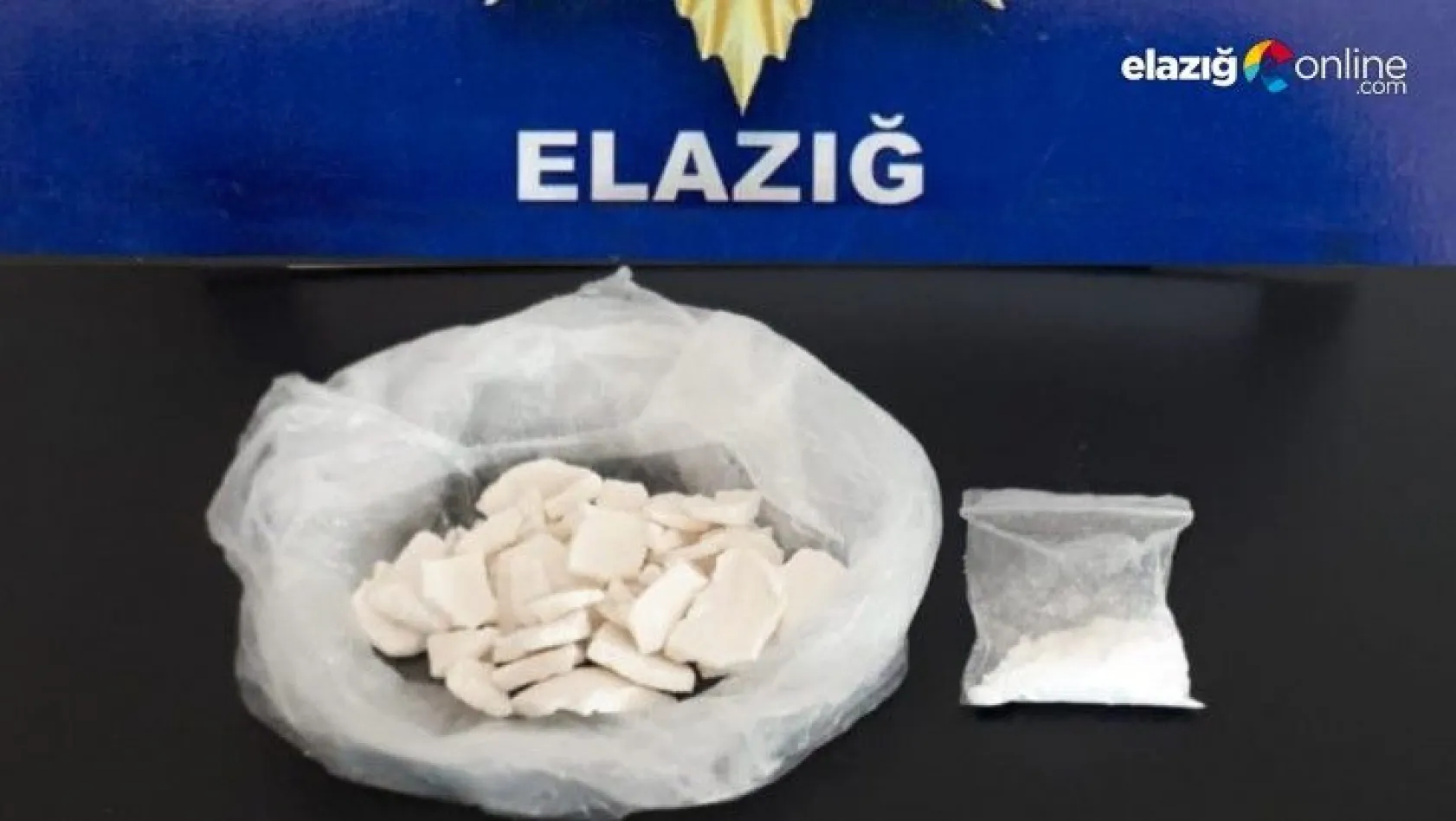 Polisin şüphelendiği şahıstan, kokain ele geçirildi