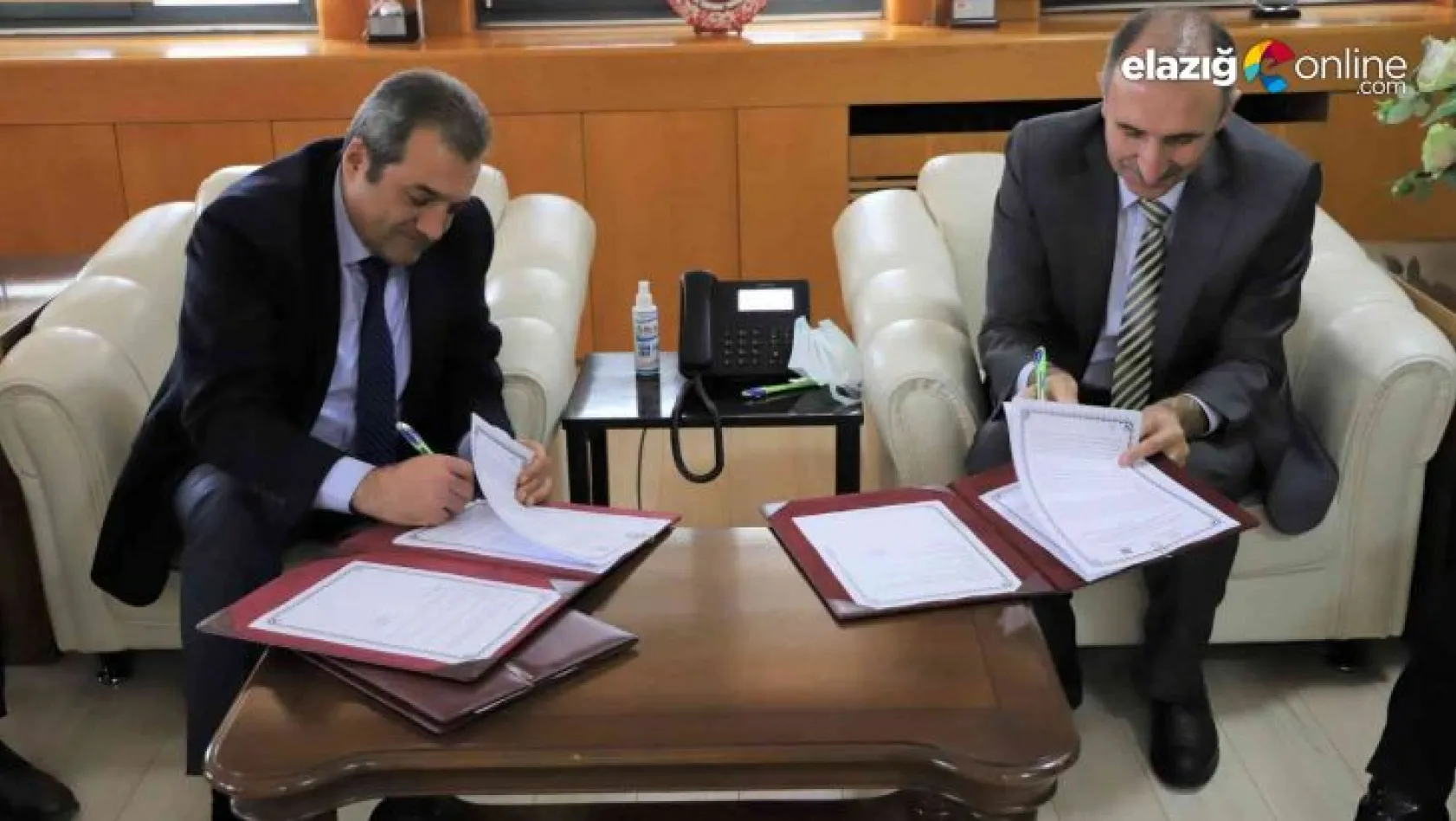 Sağlık İl Müdürlüğü ile Fırat Üniversitesi arasında iş birliği protokolü