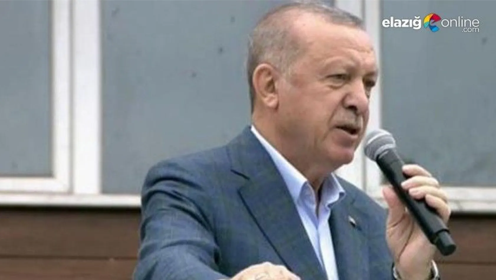 Selin vurduğu Rize'ye giden Cumhurbaşkanı Erdoğan vatandaşlara seslendi