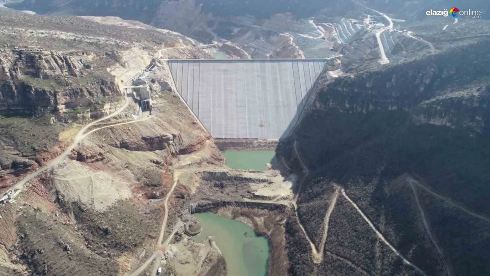Silvan Barajı'nda çalışmalar aralıksız devam ediyor