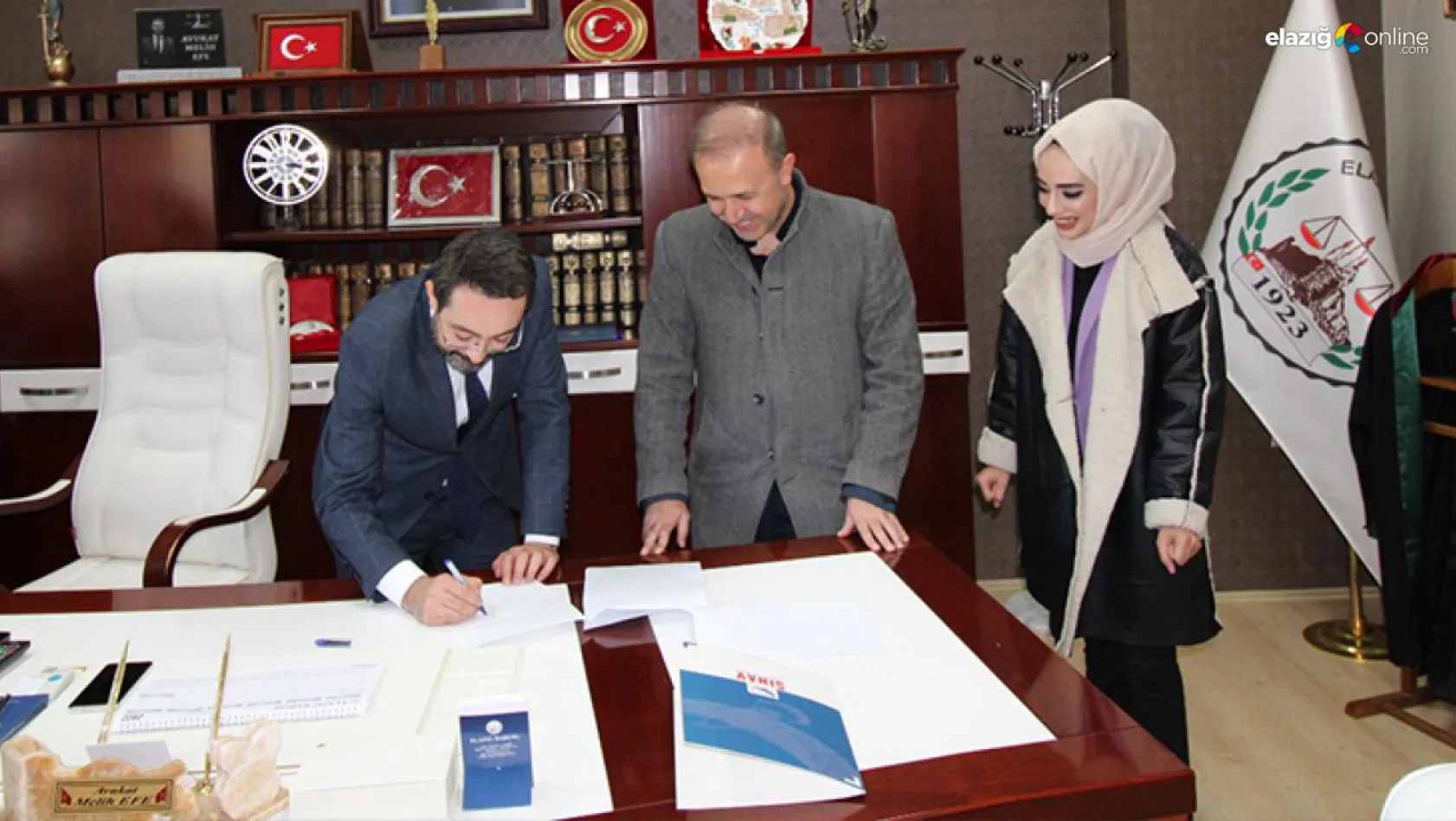 Sınav Kurs Merkezi ile Elazığ Barosu arasında protokol imzalandı