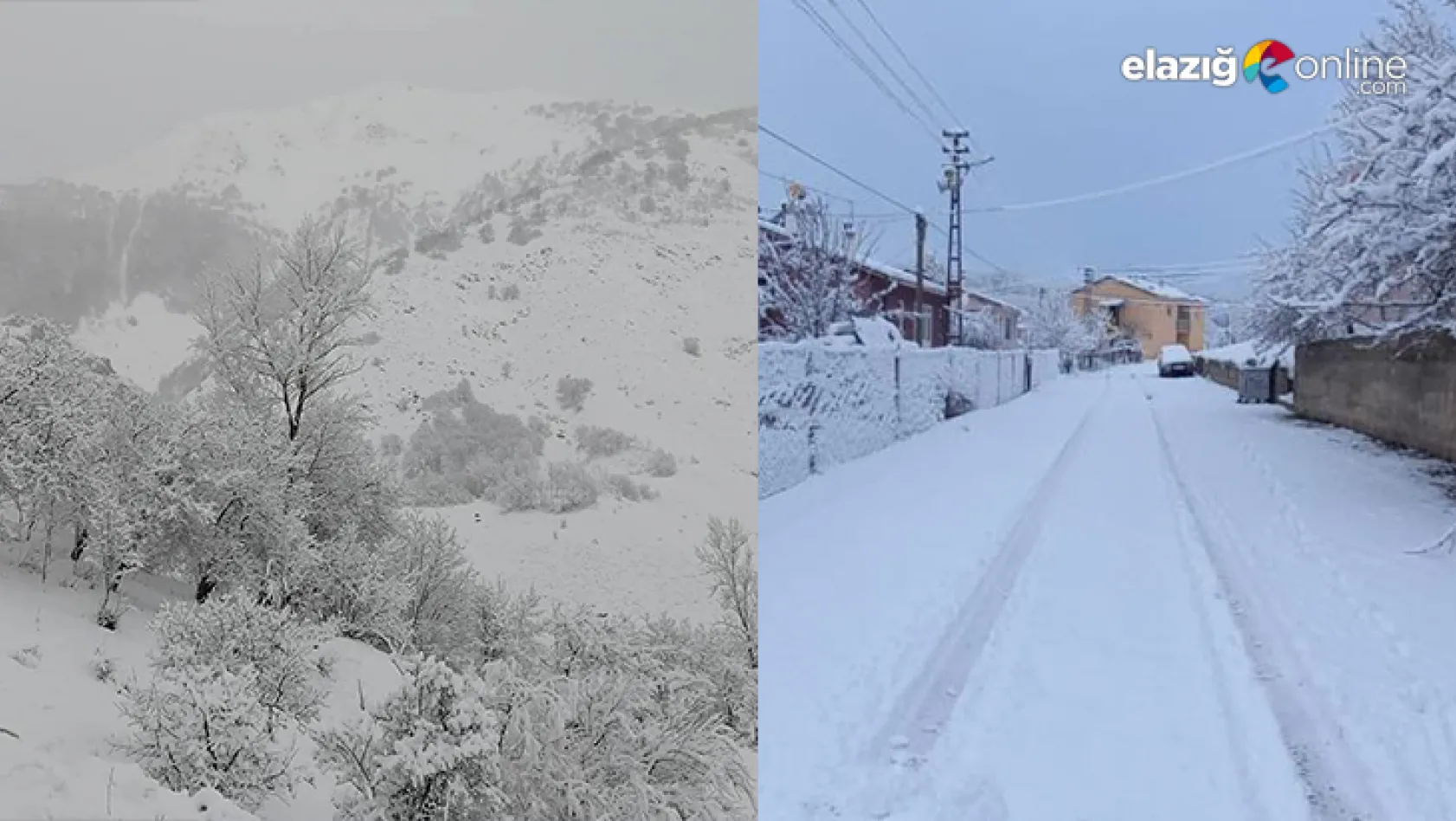 Tunceli'de Mart ayında yağan kar, 20 köy yolunu kapattı