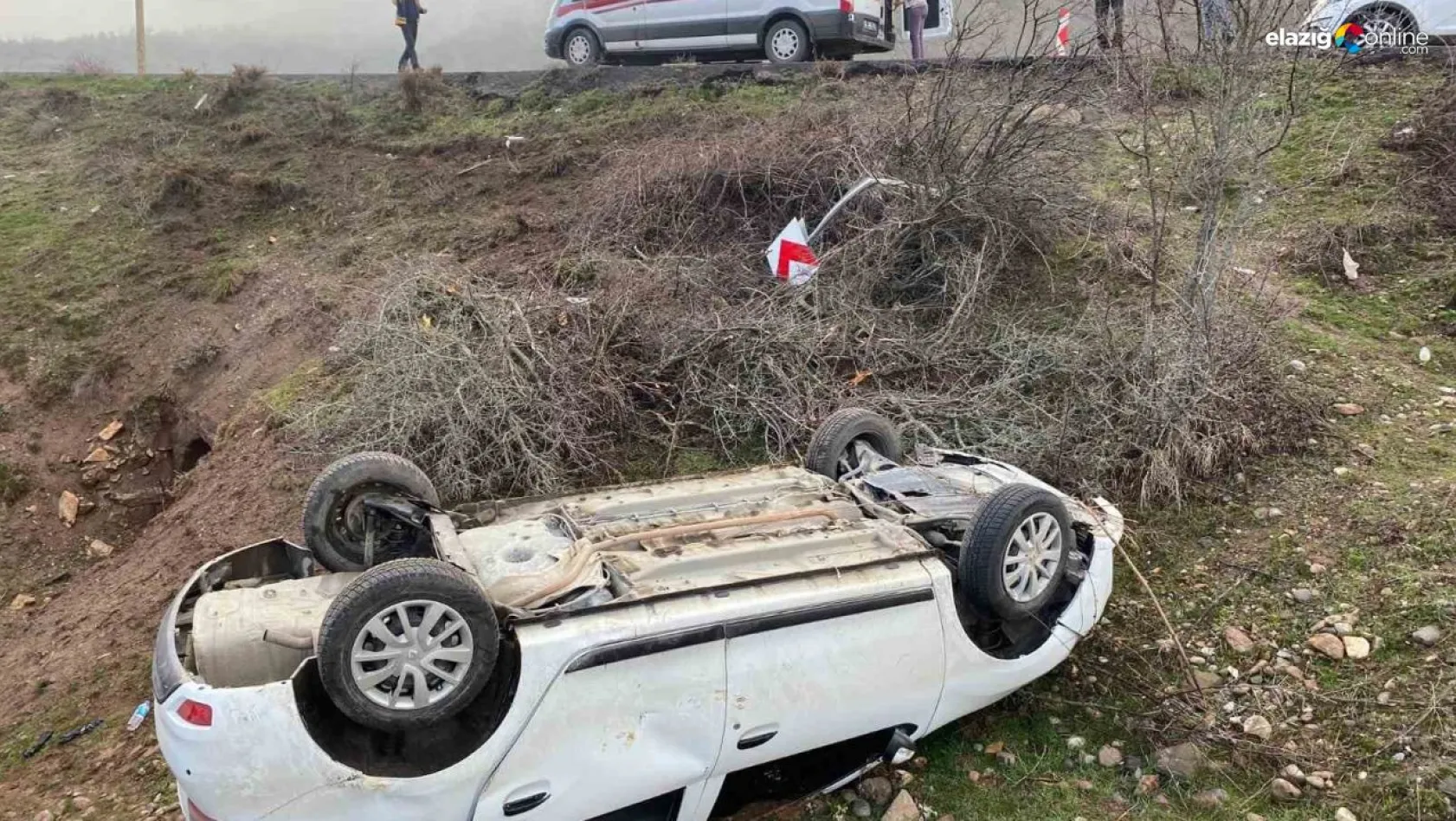 Tunceli'de trafik kazası: 3 yaralı